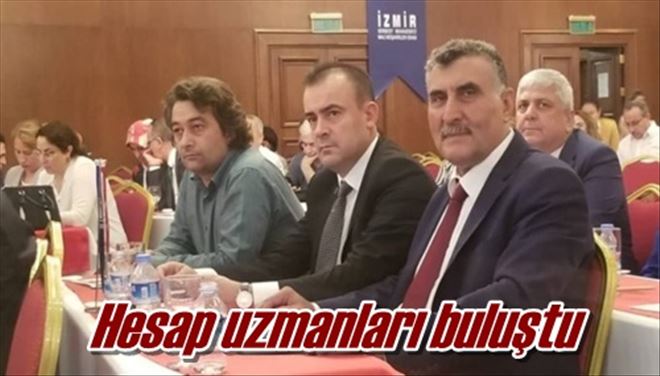 Hesap uzmanları buluştu