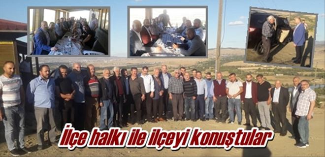 Başkan Tekin istişarelere devam ediyor