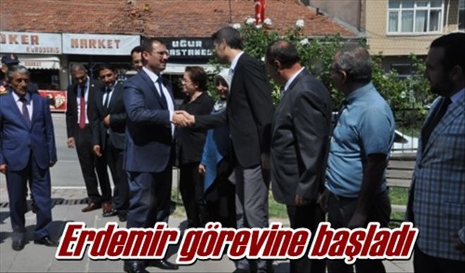 Erdemir görevine başladı
