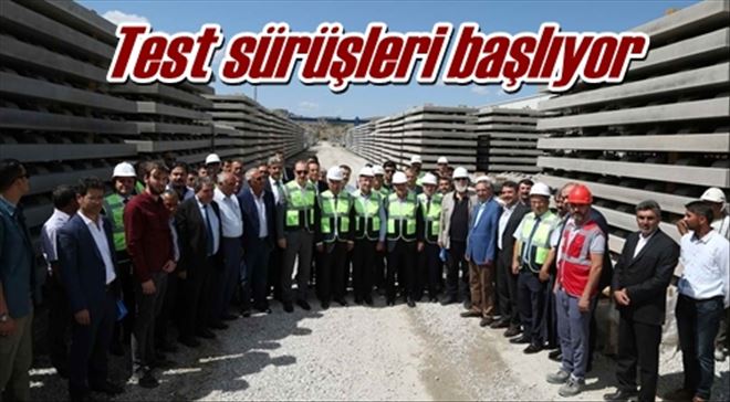 Test sürüşleri başlıyor