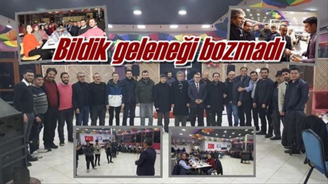 Bildik geleneği bozmadı