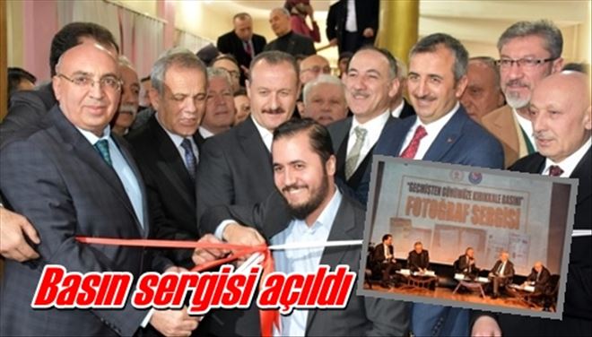 Basın sergisi açıldı