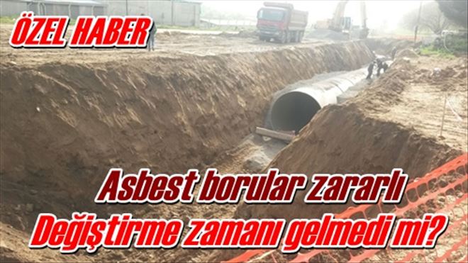 Asbest borular zararlı