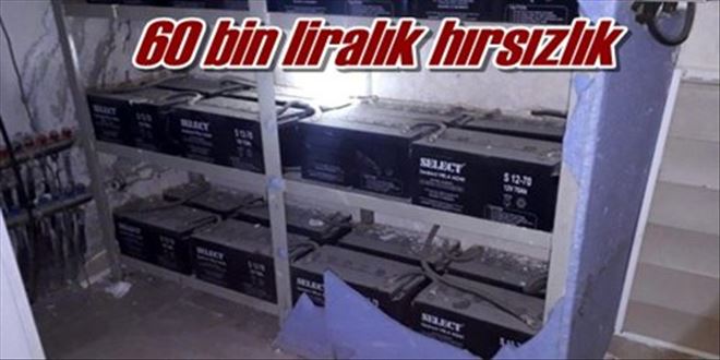 60 bin liralık hırsızlık