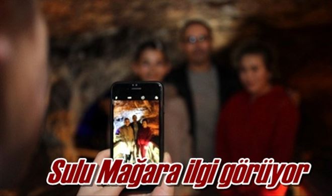 Sulu Mağara ilgi görüyor