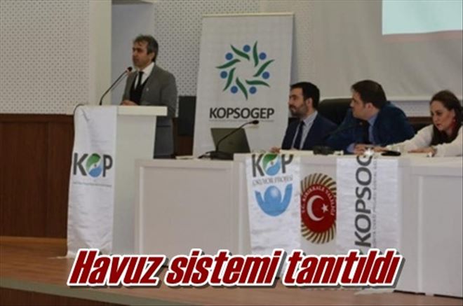 Havuz sistemi tanıtıldı