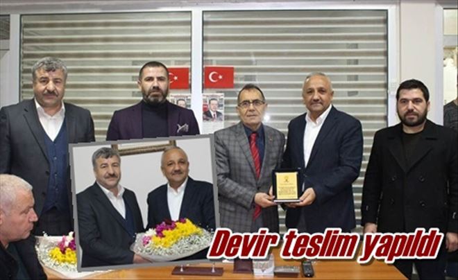 Devir teslim yapıldı