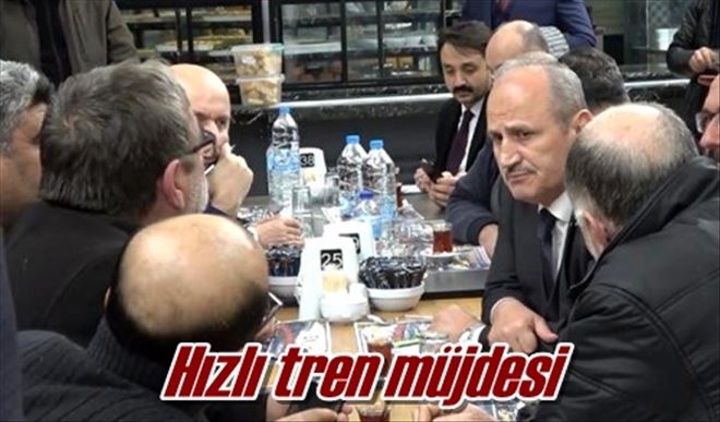 Hızlı tren müjdesi