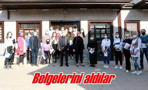 Belgelerini aldılar