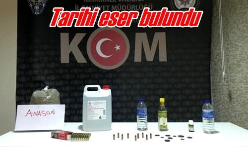 Tarihi eser bulundu