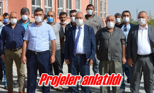 Projeler anlatıldı 