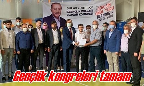 Gençlik kongreleri tamam