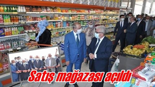 Satış mağazası açıldı