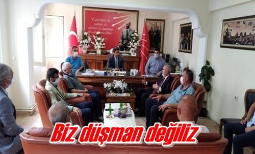 Biz düşman değiliz