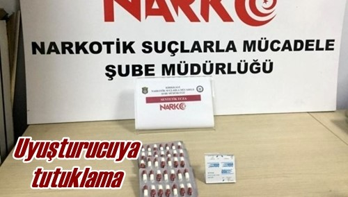 Uyuşturucuya tutuklama 