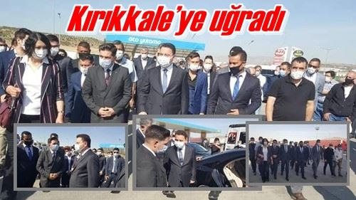 Kırıkkale’ye uğradı 