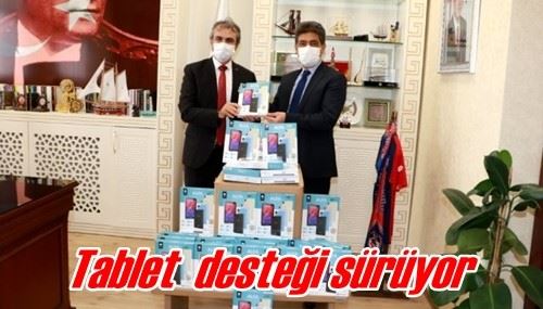 Tablet  desteği sürüyor 