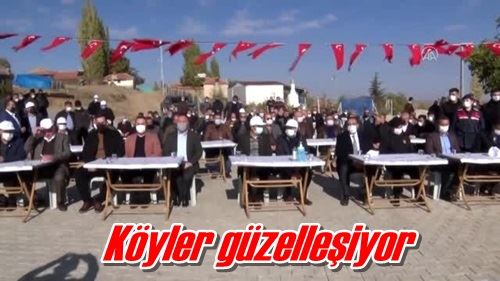 Köyler güzelleşiyor