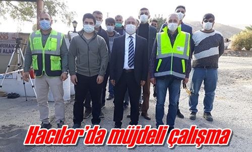 Hacılar’da müjdeli çalışma