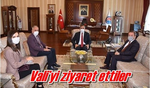  Vali’yi ziyaret ettiler