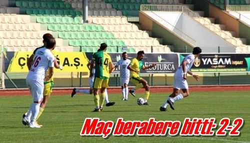 Maç berabere bitti: 2-2