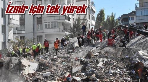 İzmir için tek yürek