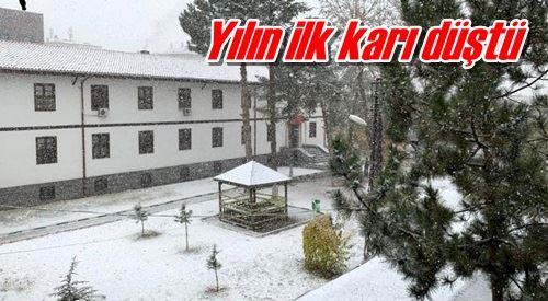 Yılın ilk karı düştü