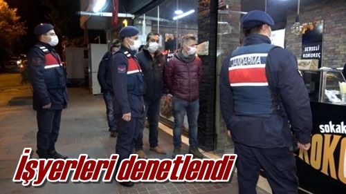 İşyerleri denetlendi