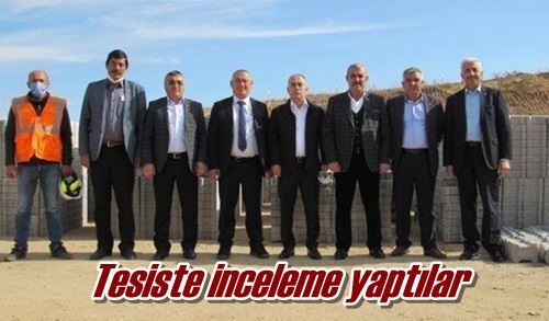 Tesiste inceleme yaptılar