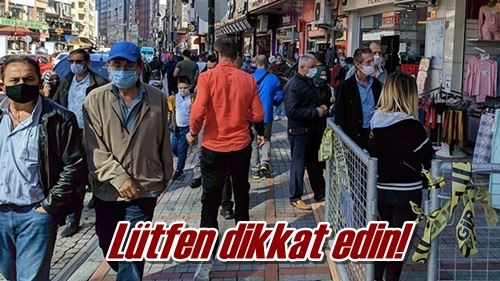 Lütfen dikkat edin!