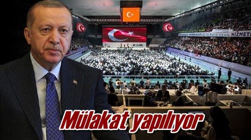 Mülakat yapılıyor