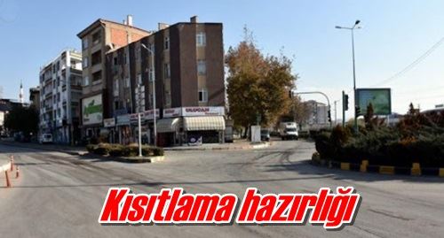 Kısıtlama hazırlığı