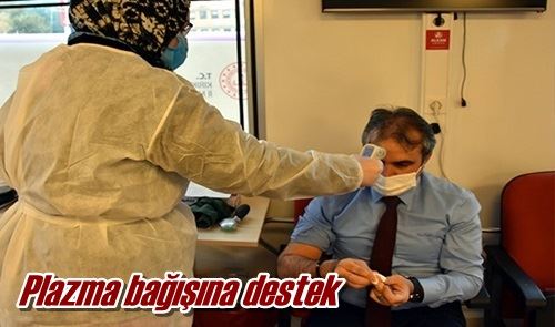 Plazma bağışına destek