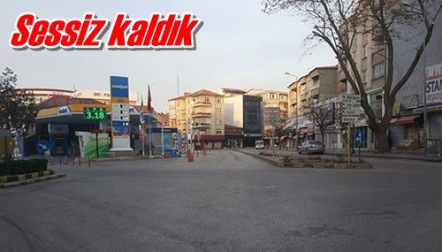Sessiz kaldık