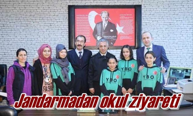 Jandarmadan okul ziyareti 