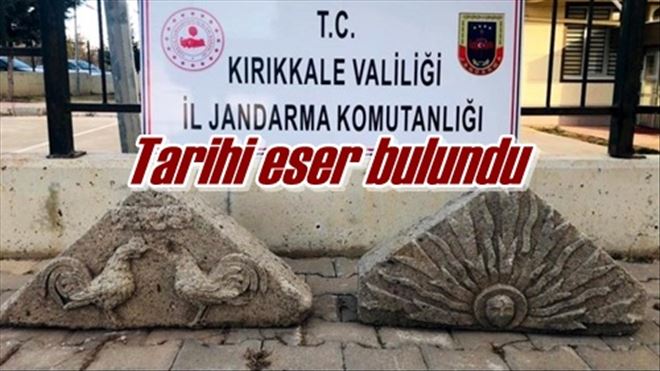 Tarihi eser bulundu