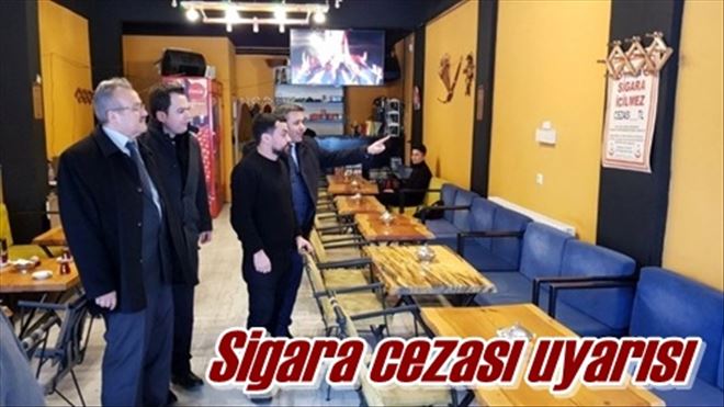 Sigara cezası uyarısı