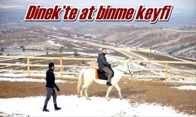 Dinek´te at binme keyfi