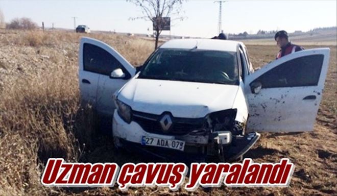 Uzman çavuş yaralandı