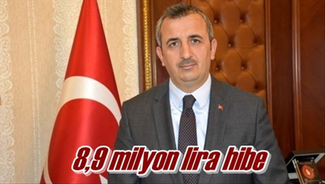 8,9 milyon lira hibe