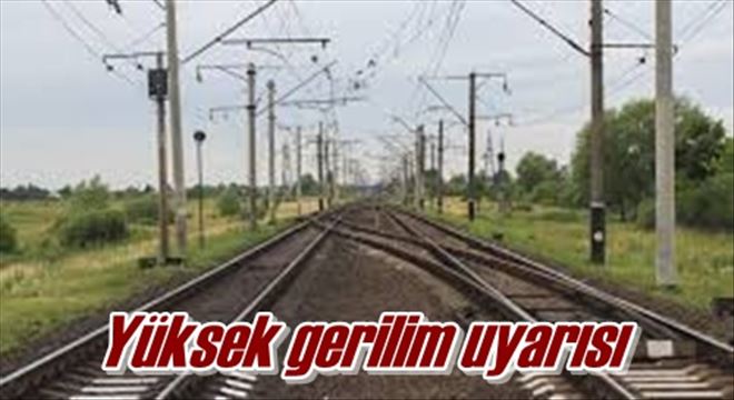 Yüksek gerilim uyarısı