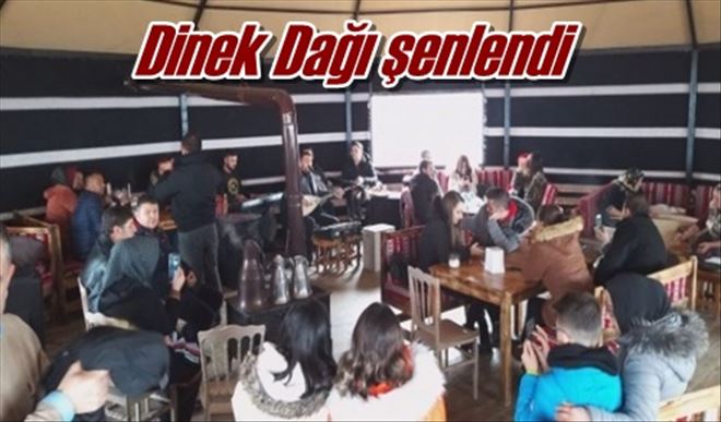 Dinek Dağı şenlendi