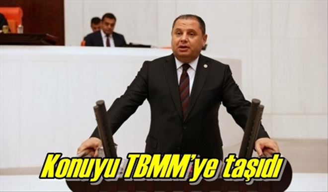 Konuyu TBMM´ye taşıdı