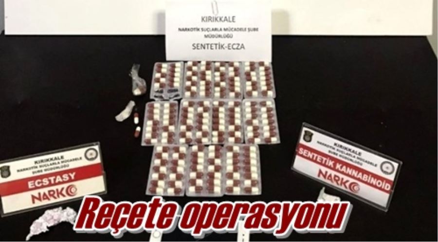 Reçete operasyonu