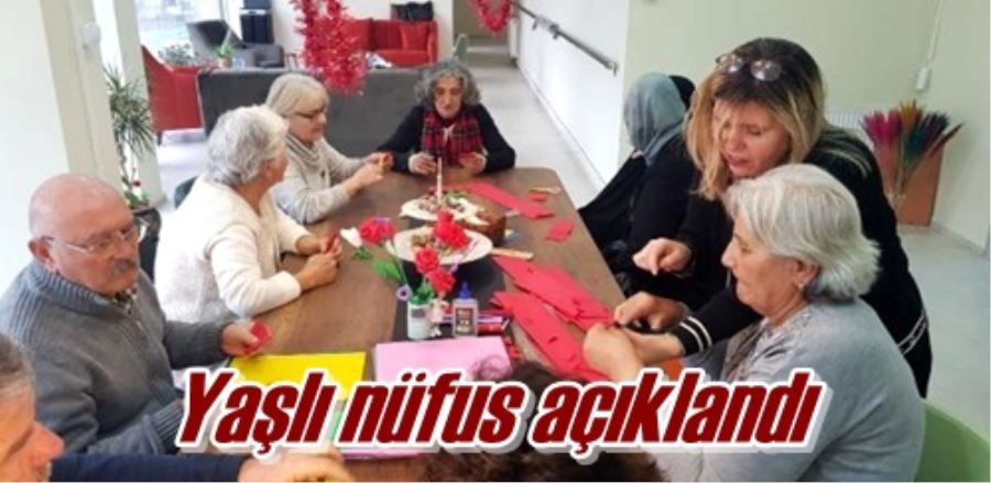 Yaşlı nüfus açıklandı