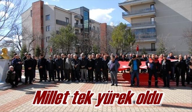 Millet tek yürek oldu