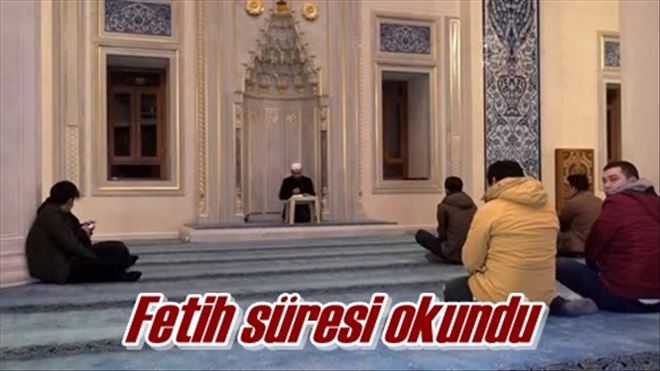 Fetih süresi okundu