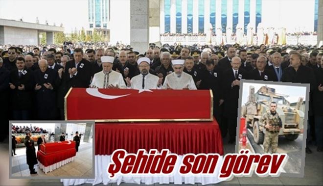 Şehide son görev
