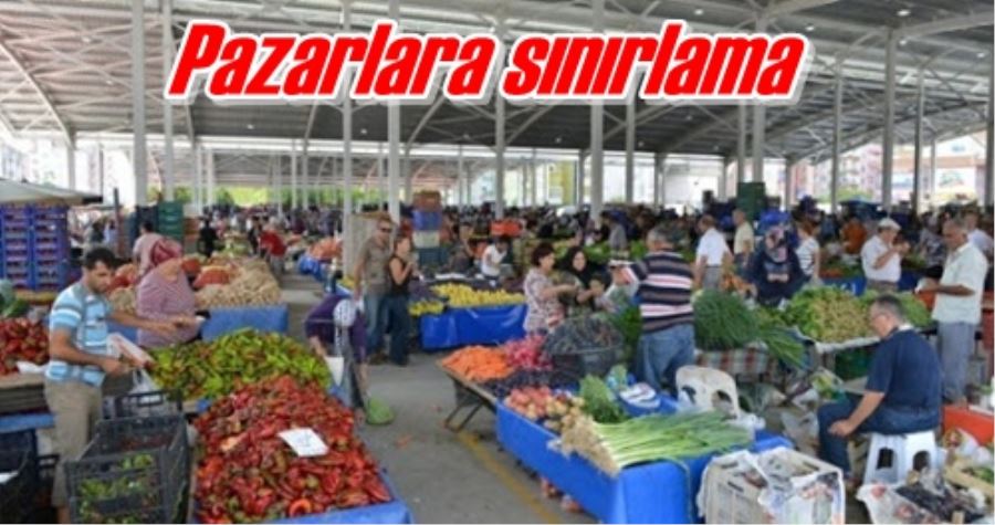 Pazarlara sınırlama