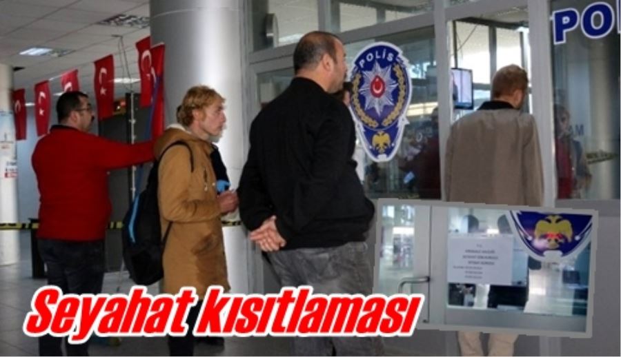 Seyahat kısıtlaması